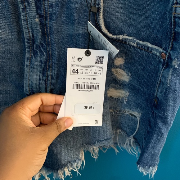 Zara short jean short denim. - Picture 2 of 8